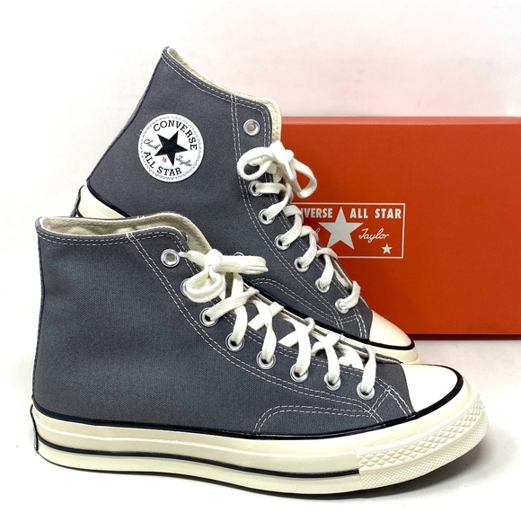 Converse Shoes - Converse Chuck Taylor 70 High Top Canvas Gray Women's Size Sneakers 164946C